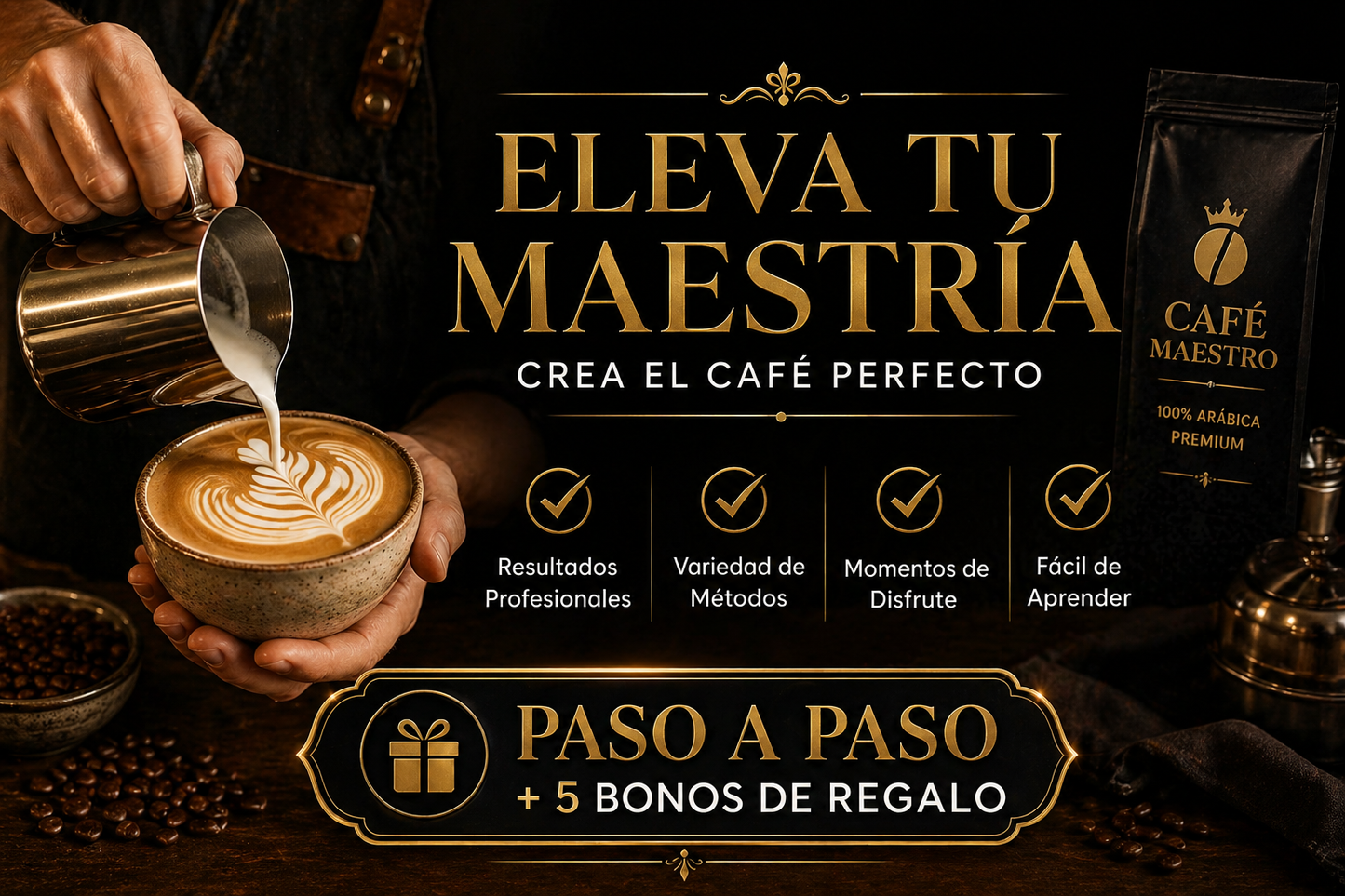 Sistema Café Maestro — Guía Profesional + 5 Super Bonos Exclusivos